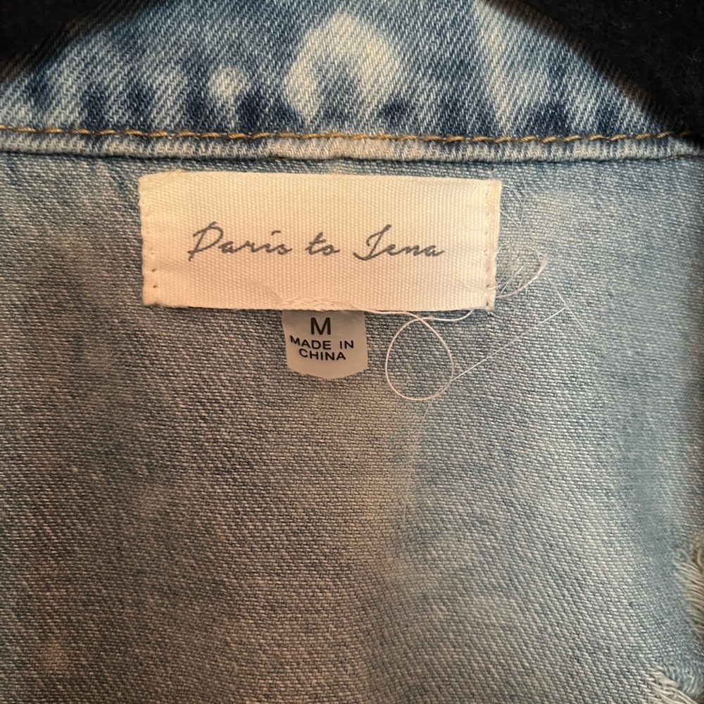✨Distressed Oversized Jean Jacket⚡️ - Picture 4 of 4